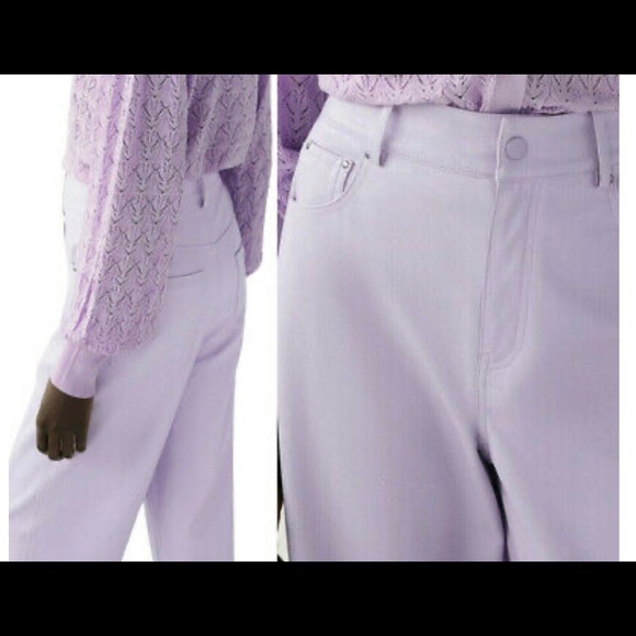 Zara High- waisted Faux Leather pants - Picture 3 of 10